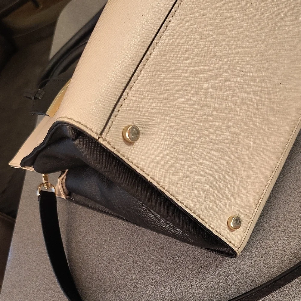 Kate Spade Black and White Satchel - Picture 10 of 16